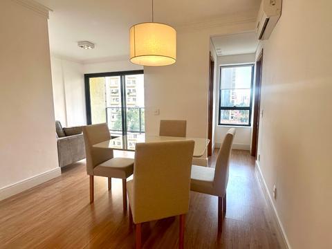 Apartamento para alugar em Campinas, Cambuí, com 1 quarto, com 57 m², Dijon